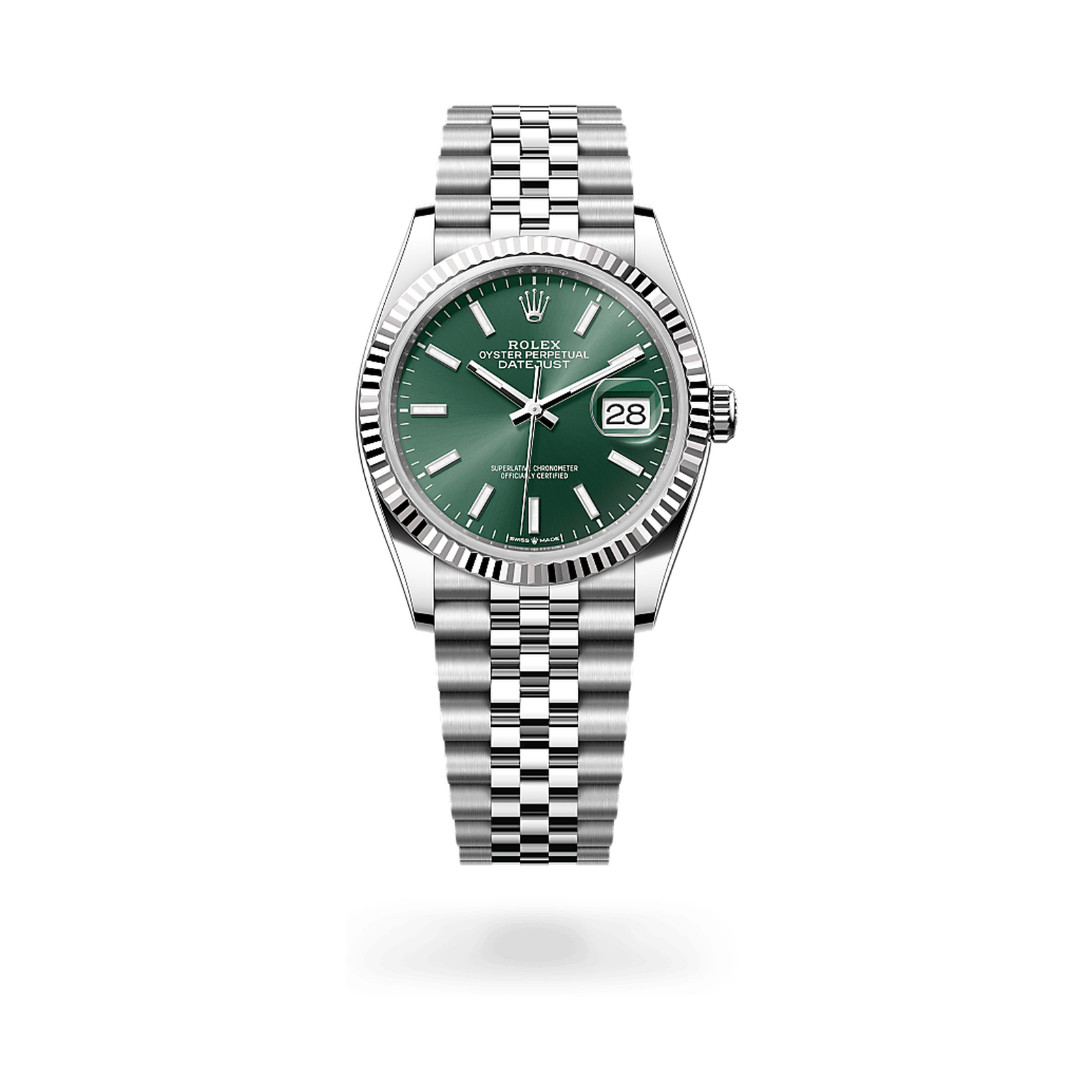 Rolex Datejust 36 Mint Green Dial